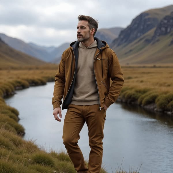 Isak™ | Classically Elegant Vintage Jacket with Lining