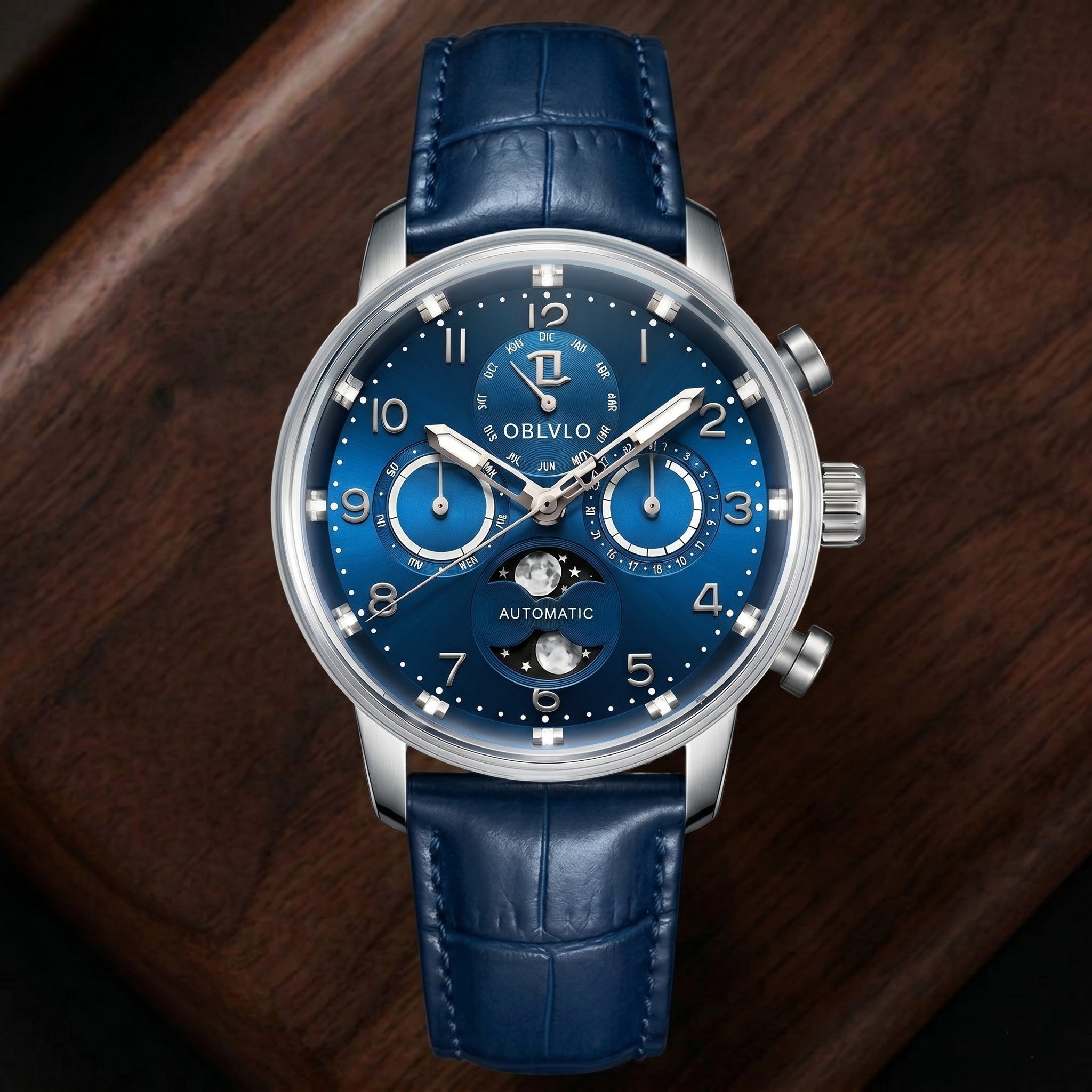 SAPPHIRE MOONPHASE WATCH
