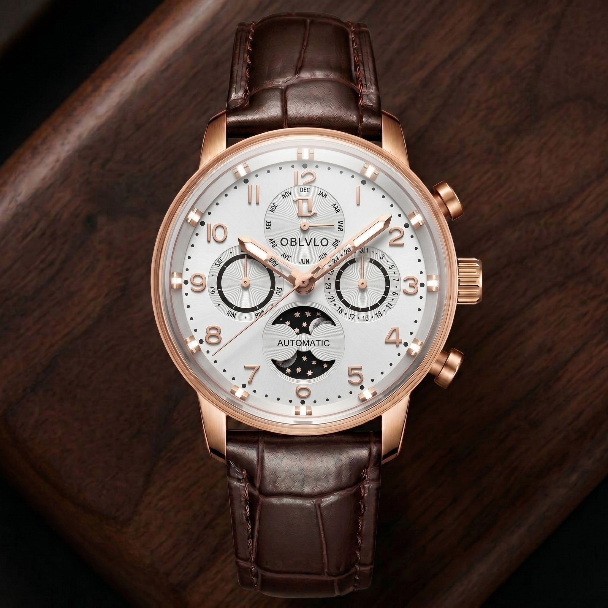 SAPPHIRE MOONPHASE WATCH