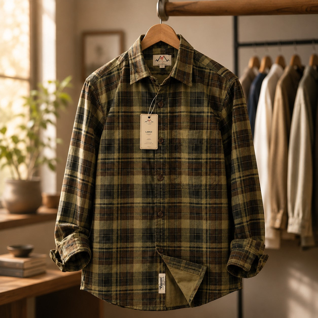 CLASSIC PLAID WORK SHIRT