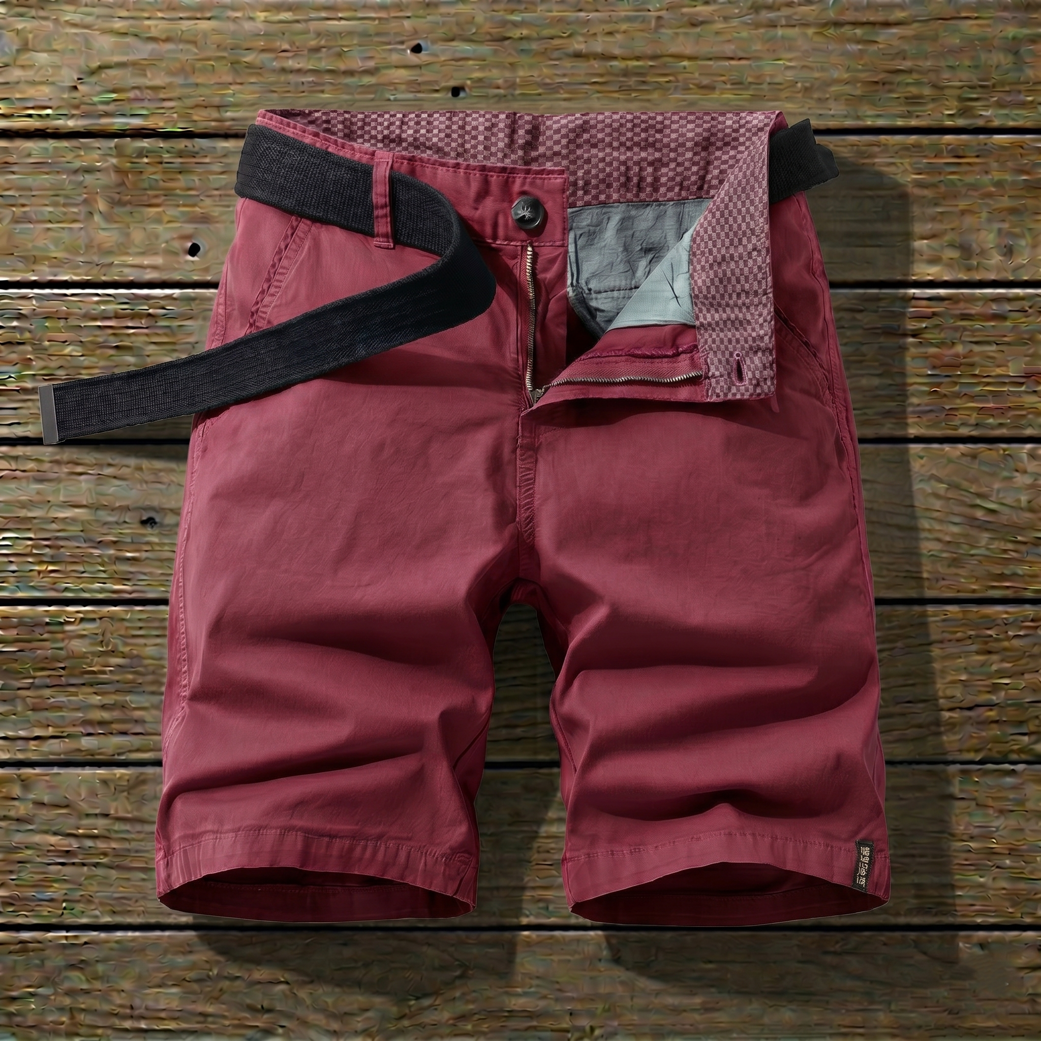 COTTON STRETCH CARGO SHORTS