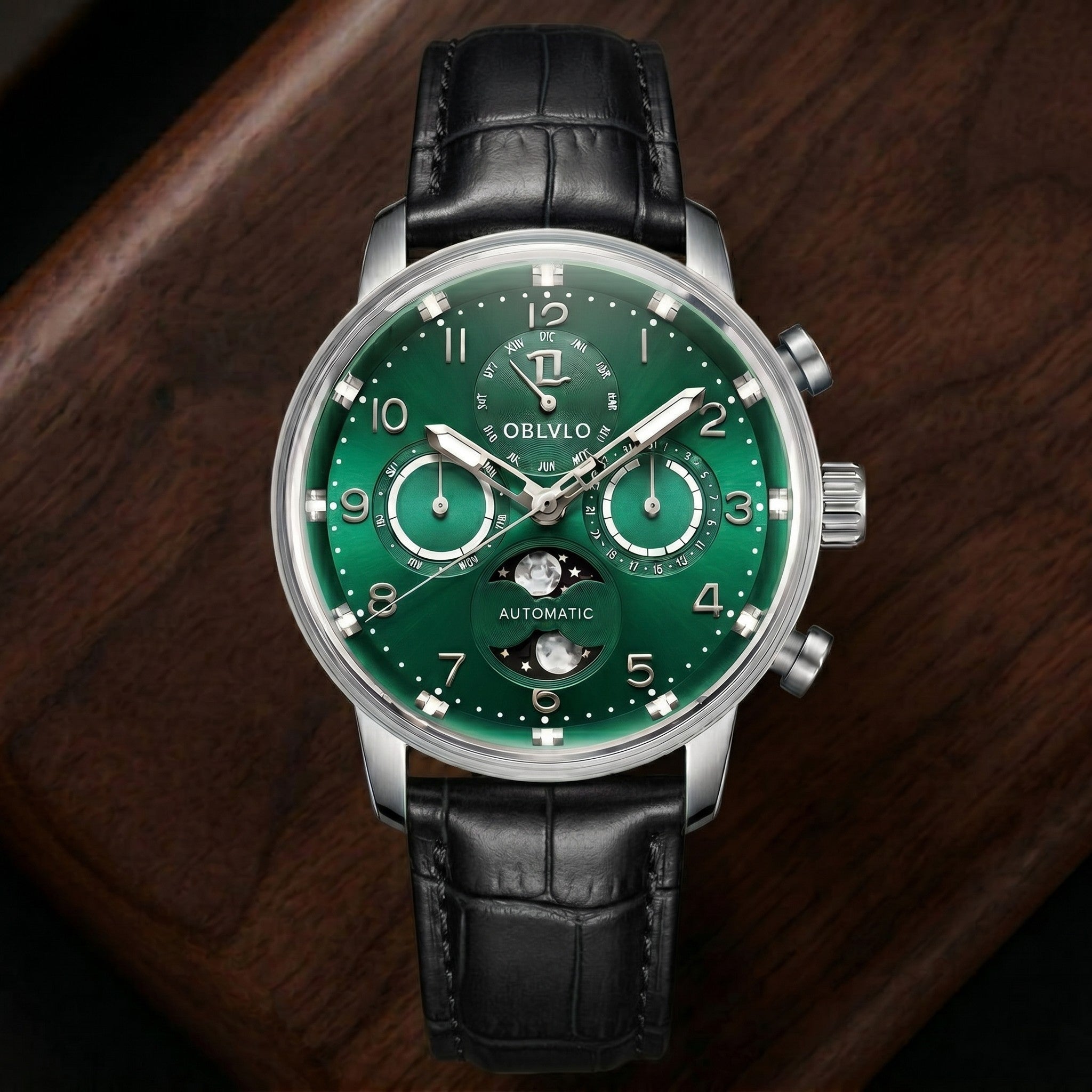 SAPPHIRE MOONPHASE WATCH
