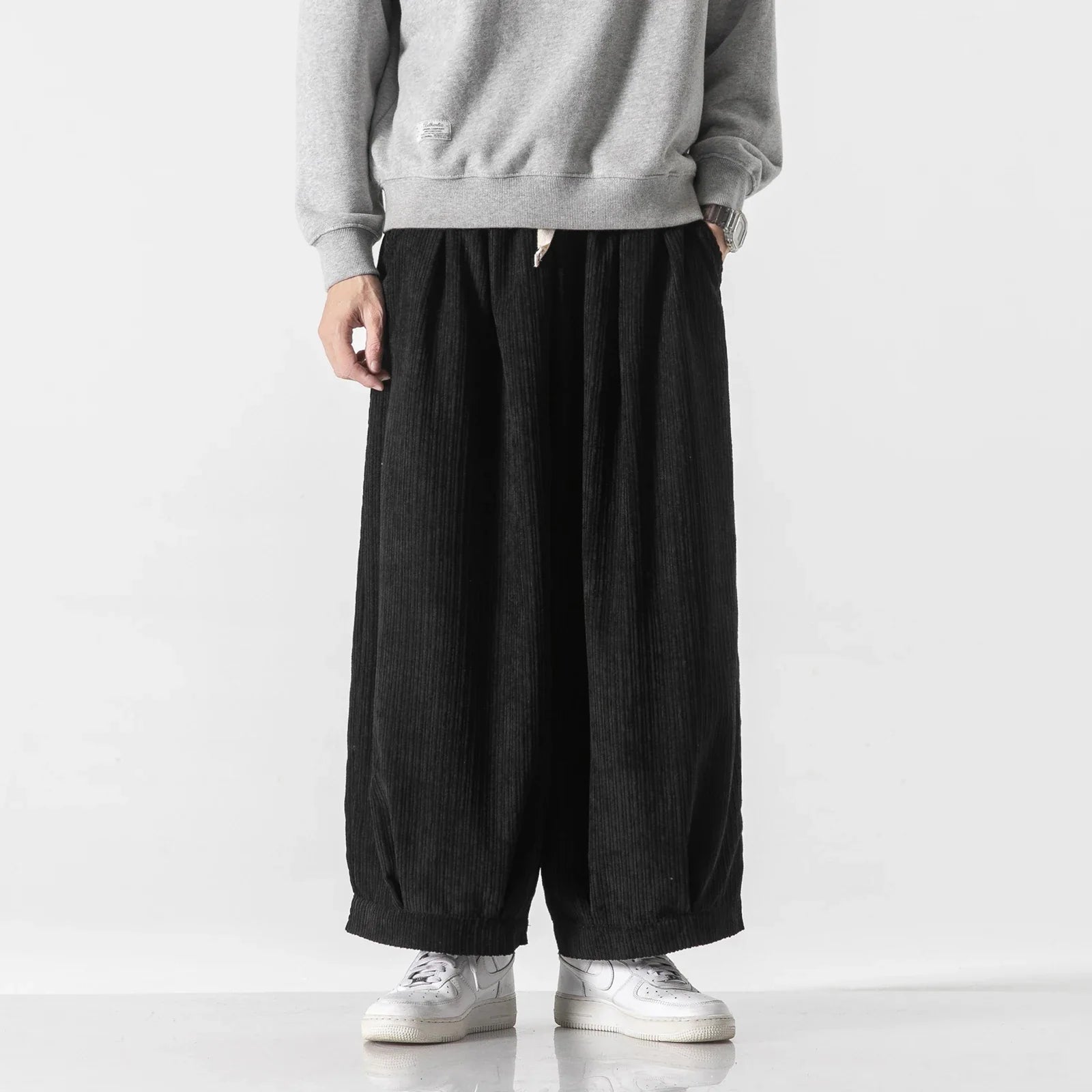 Kairo Wide-Leg Corduroy Trousers