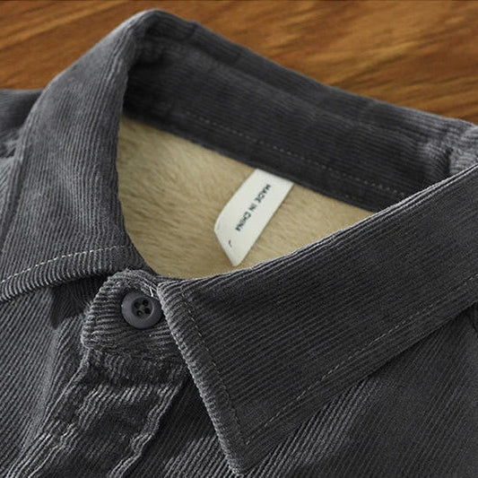 URBAN FLEECE LINED SHIRT JACKET