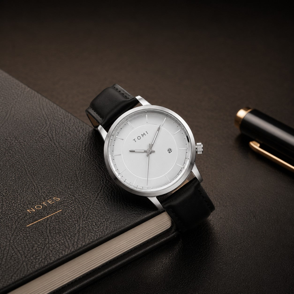 OBSIDIAN MATTE BUSINESS WATCH