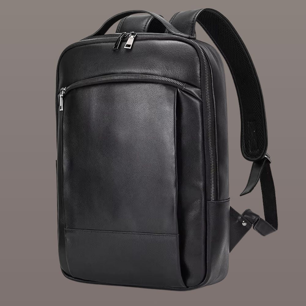 LEATHER TRAVEL BACKPACK
