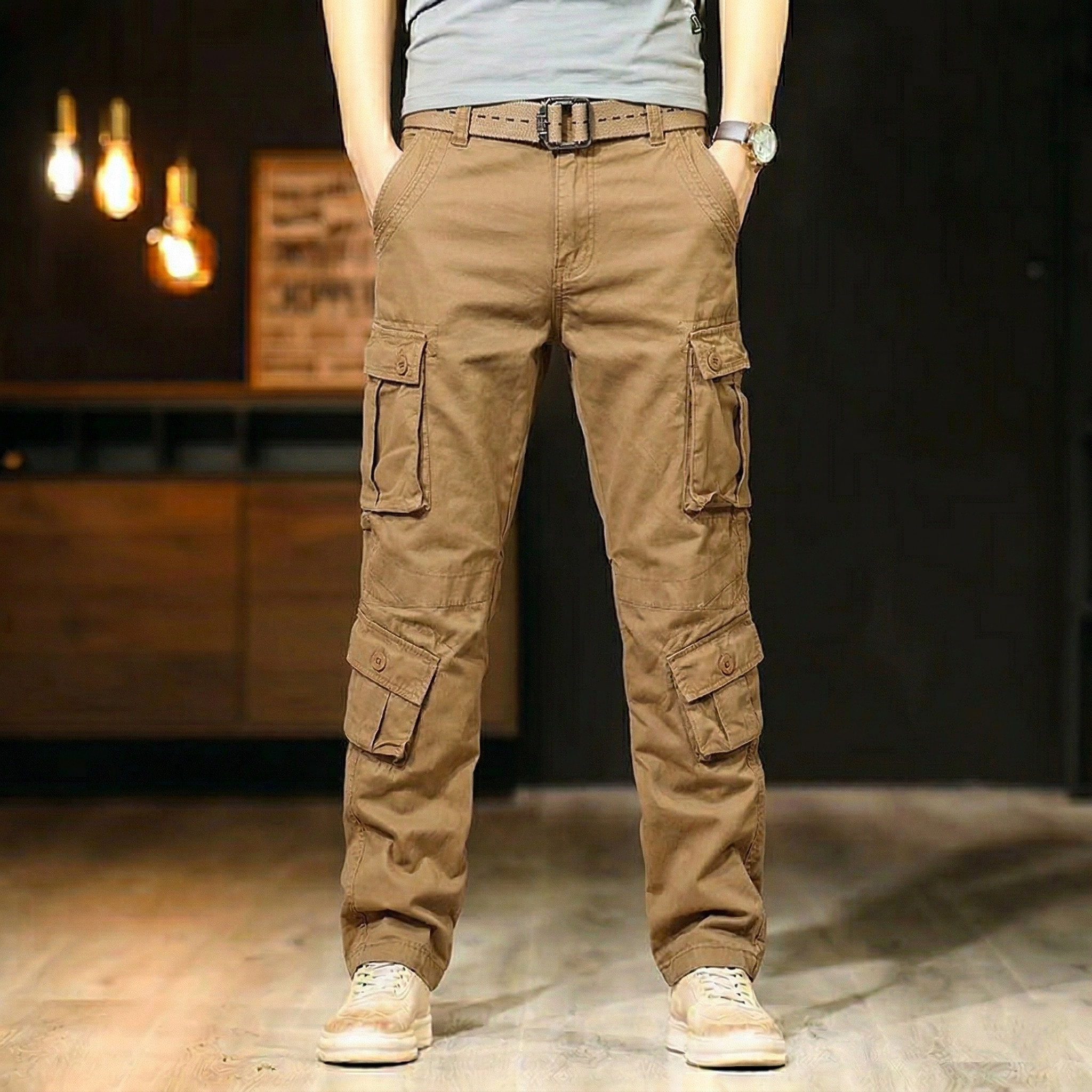 RUGGED EIGHT-POCKET TROUSERS
