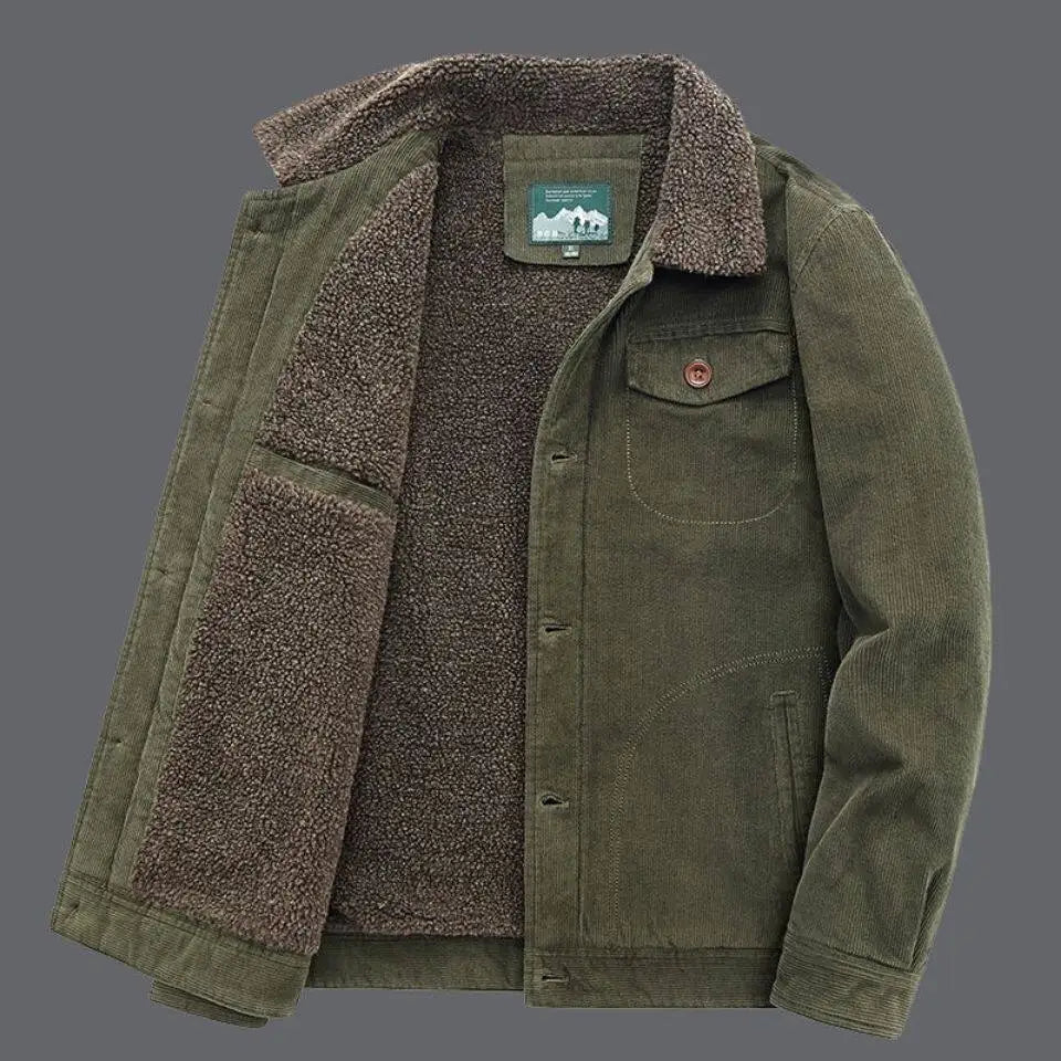 Ridgefall Corduroy Fleece Parka