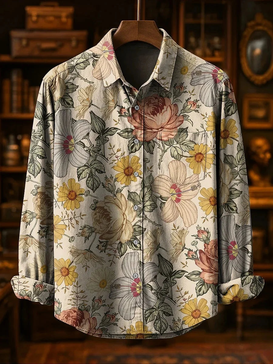 Heritage 3D Vintage Shirt With Practical pocket