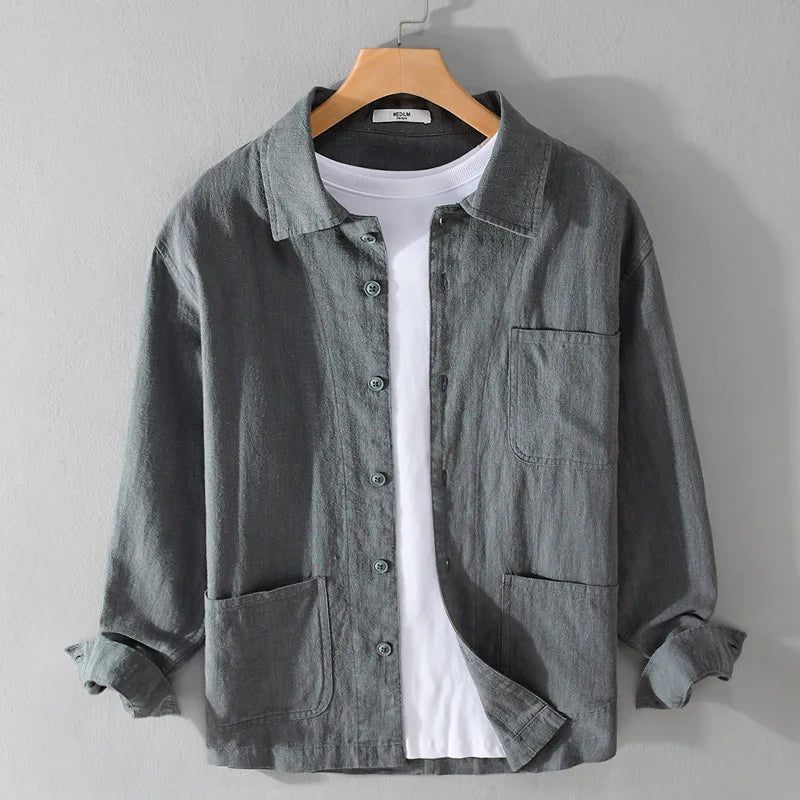 NOMAD WEAVE LONG-SLEEVE SHIRT