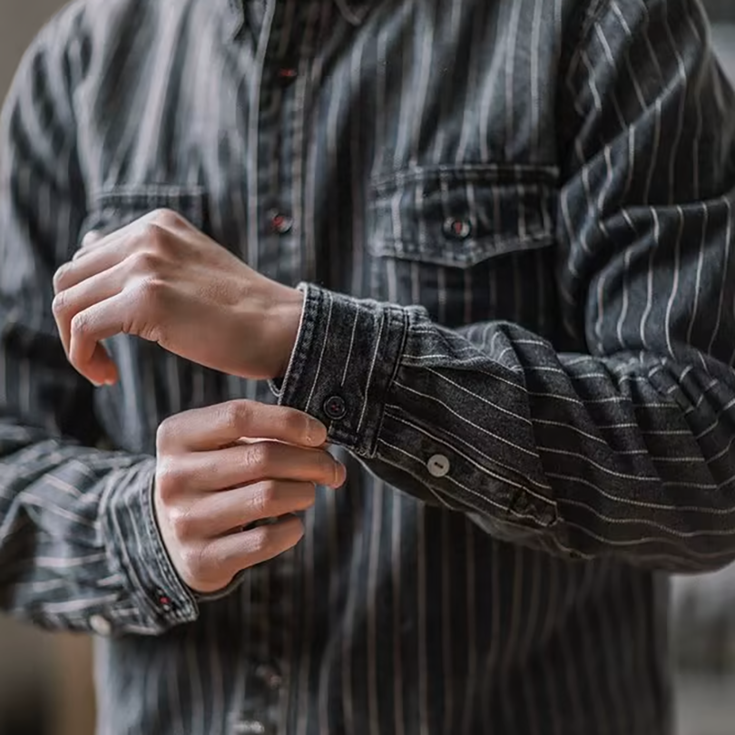 Ridgeline™ – Vintage Denim Work Shirt