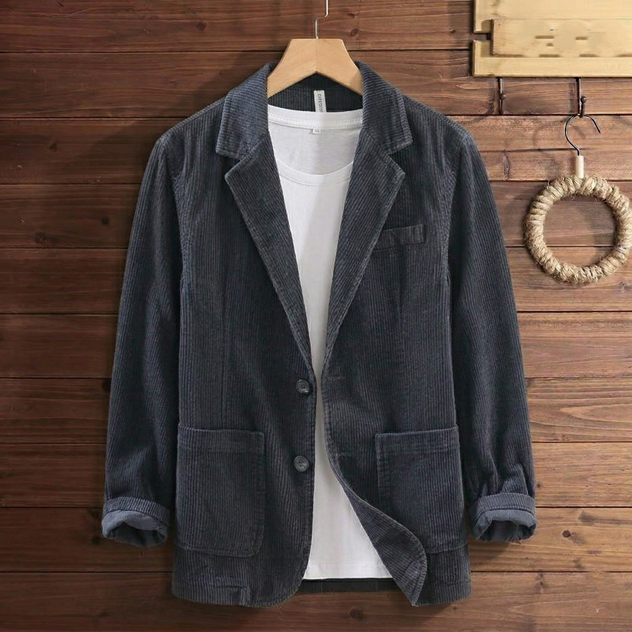 SOFT CORDUROY COTTON BLAZER