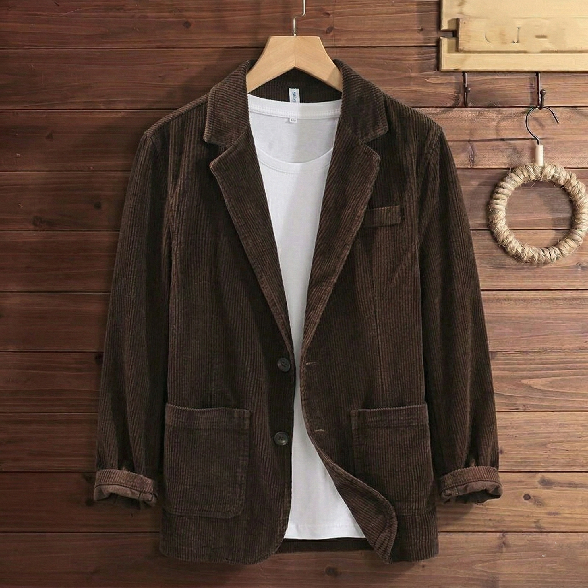 SOFT CORDUROY COTTON BLAZER
