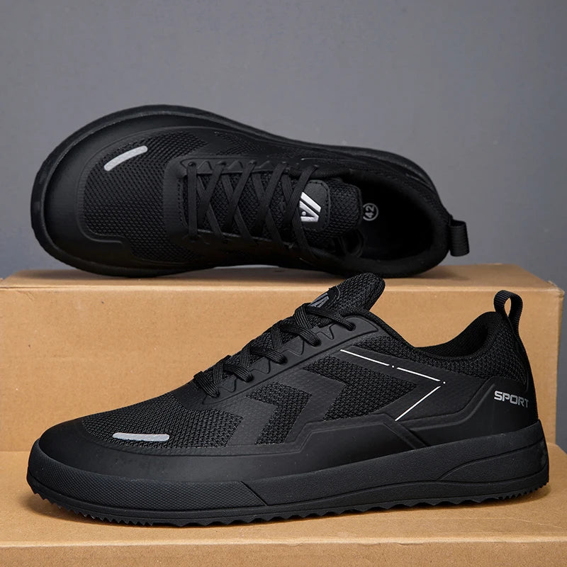 WIDE TOE KNIT SNEAKERS
