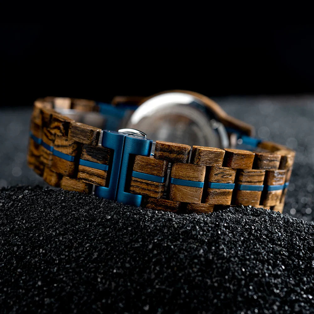 WOOD CHRONOGRAPH WATCH