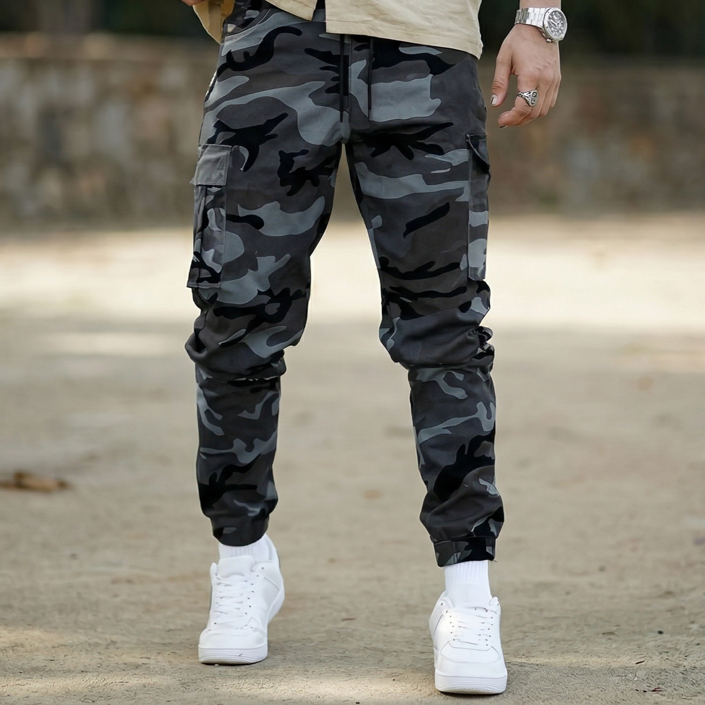 TACTICAL CAMO JOGGERS