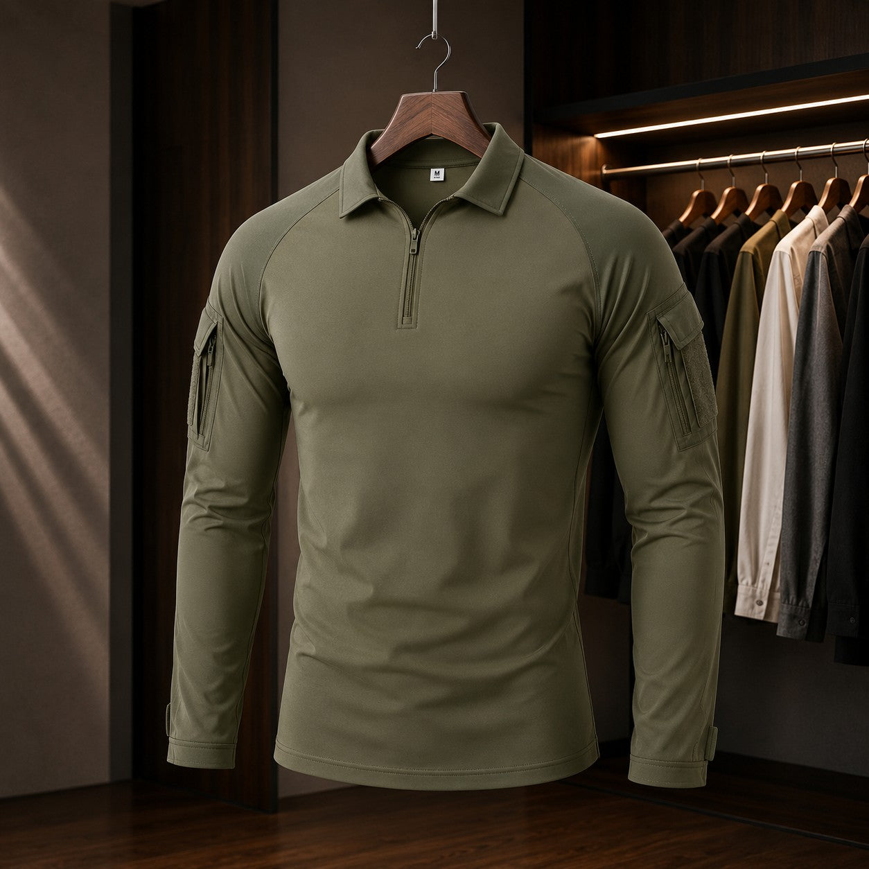 TACTICAL ZIP COMBAT SHIRT