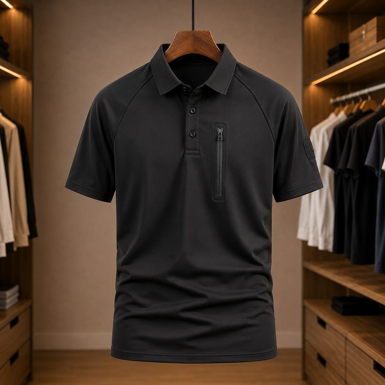 TACTICAL ZIP POCKET POLO