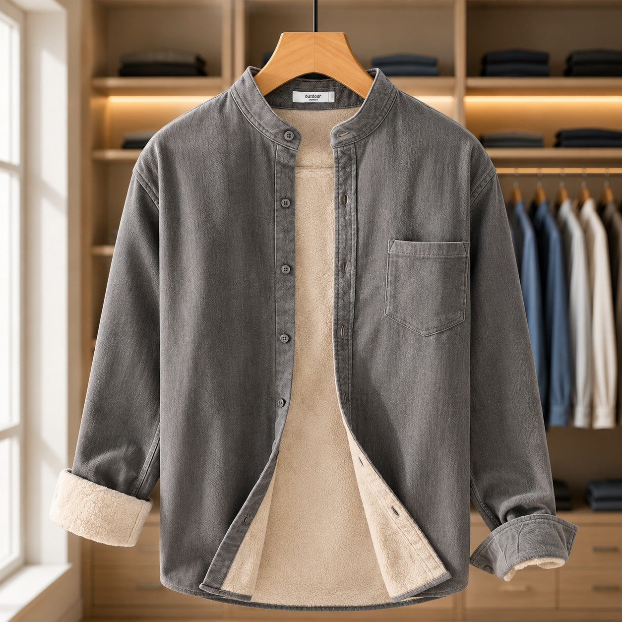 THERMAL CORDUROY SHIRT