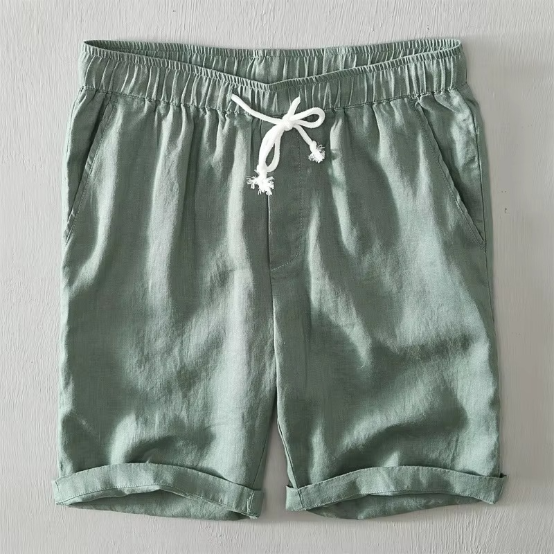 COASTAL BREEZE LINEN SHORTS