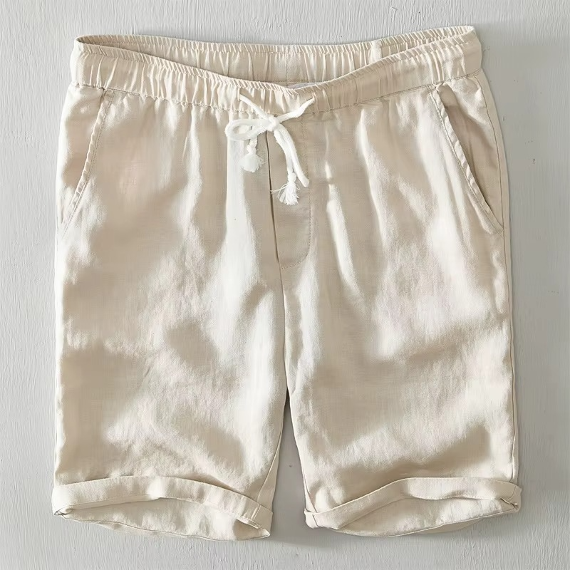 COASTAL BREEZE LINEN SHORTS