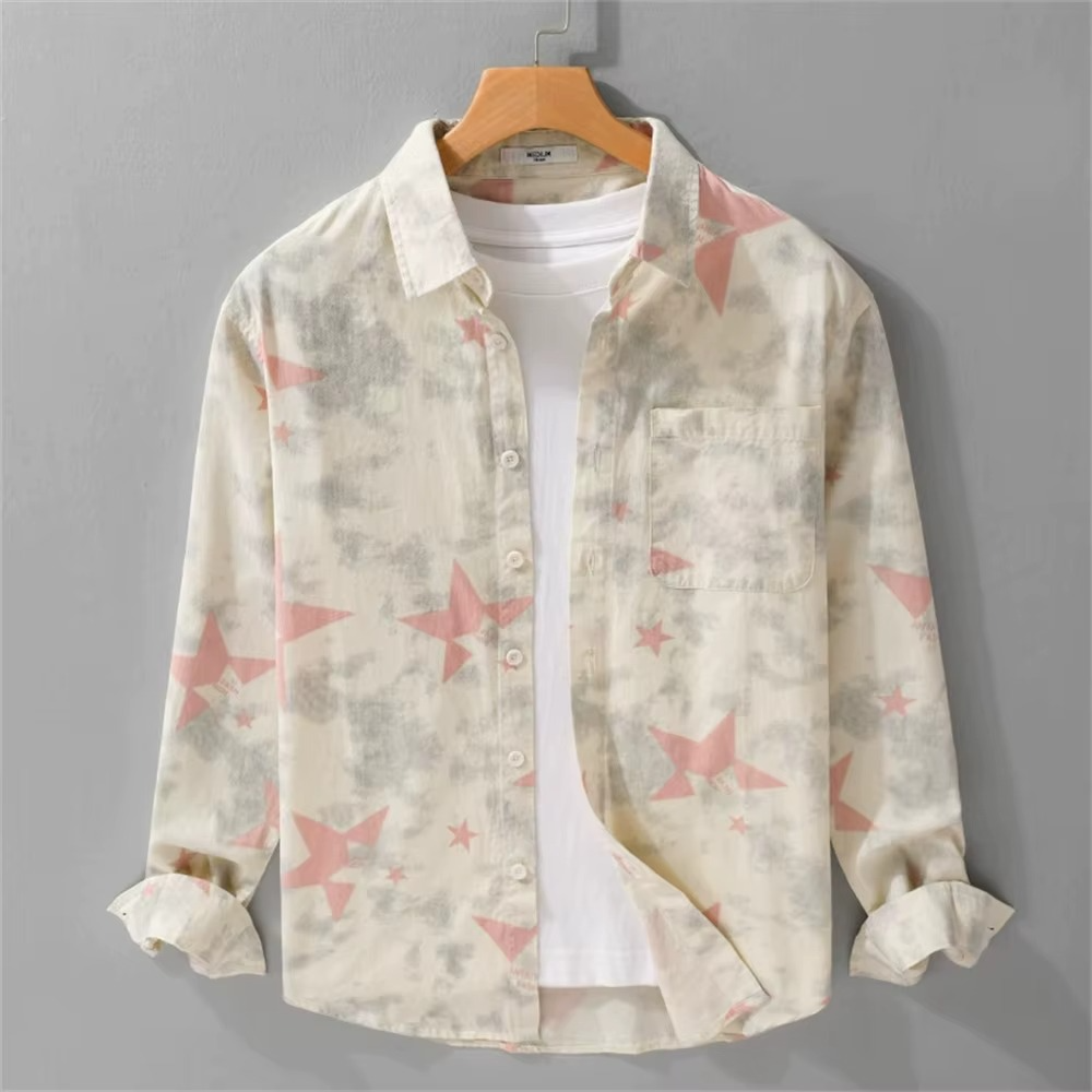 ART PRINT COTTON SHIRT