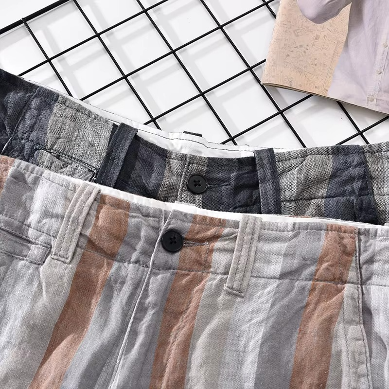 STRIPED SUMMER SHORTS