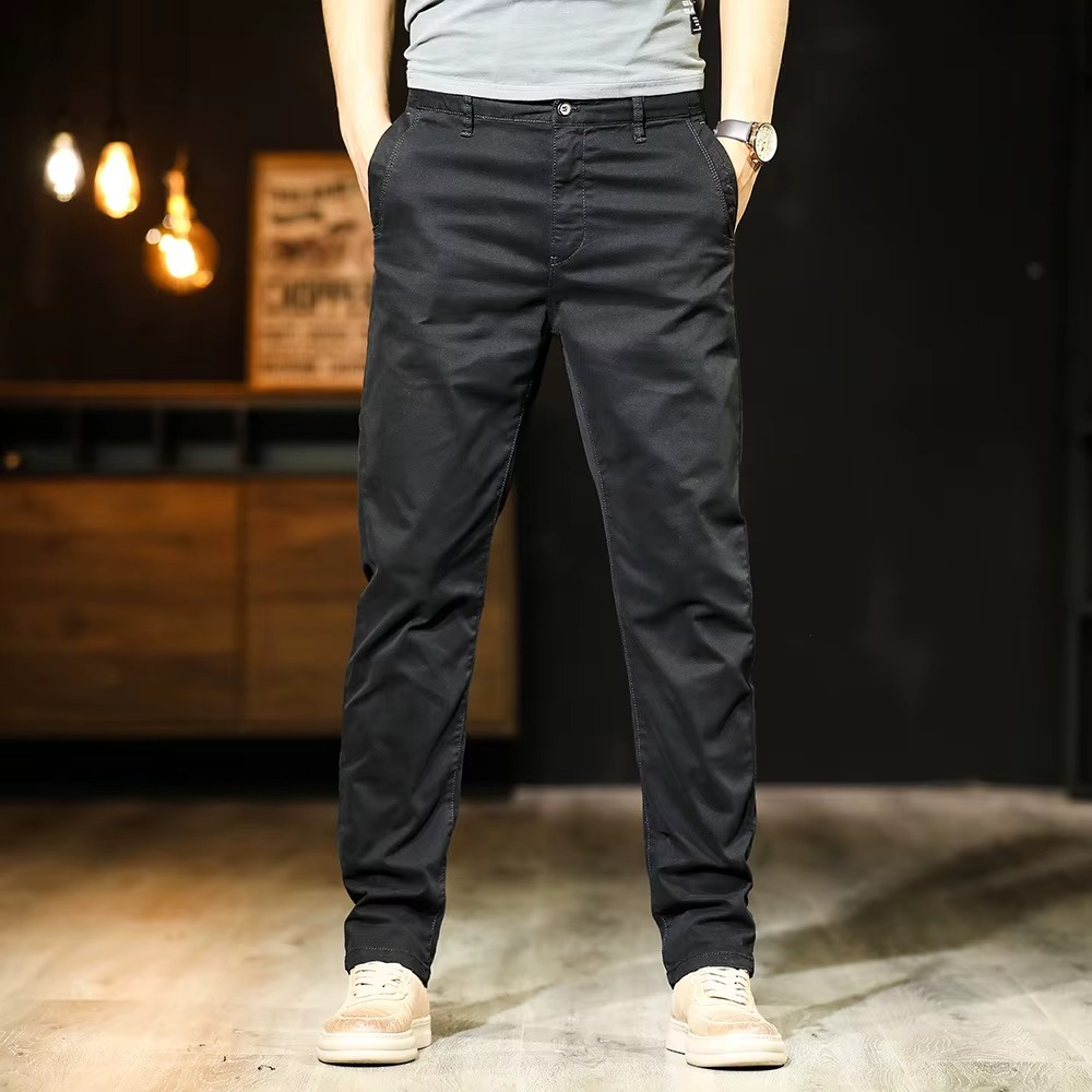 SLIM STRAIGHT PANTS