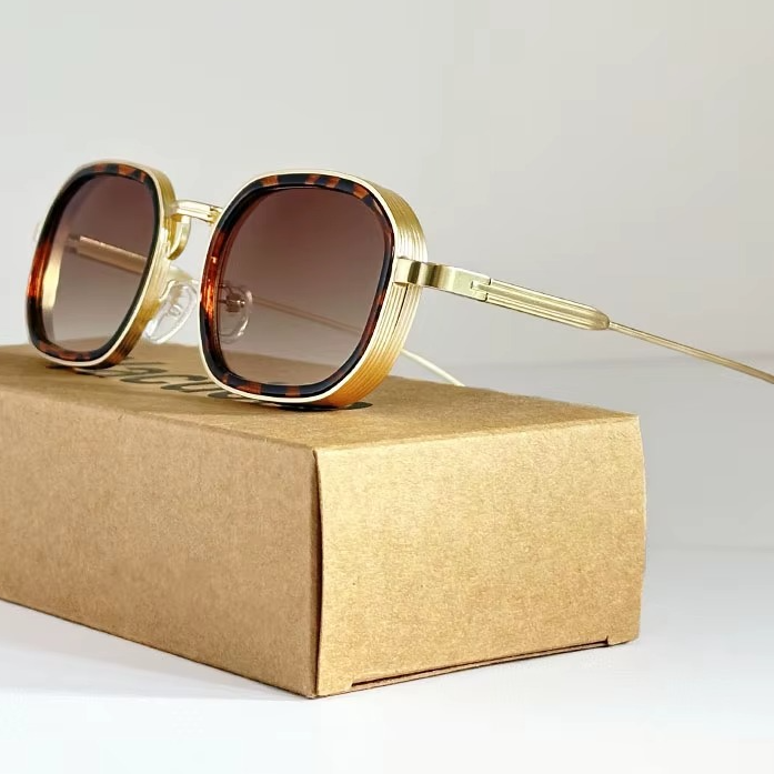 STEAMPUNK SQUARE SUNGLASSES