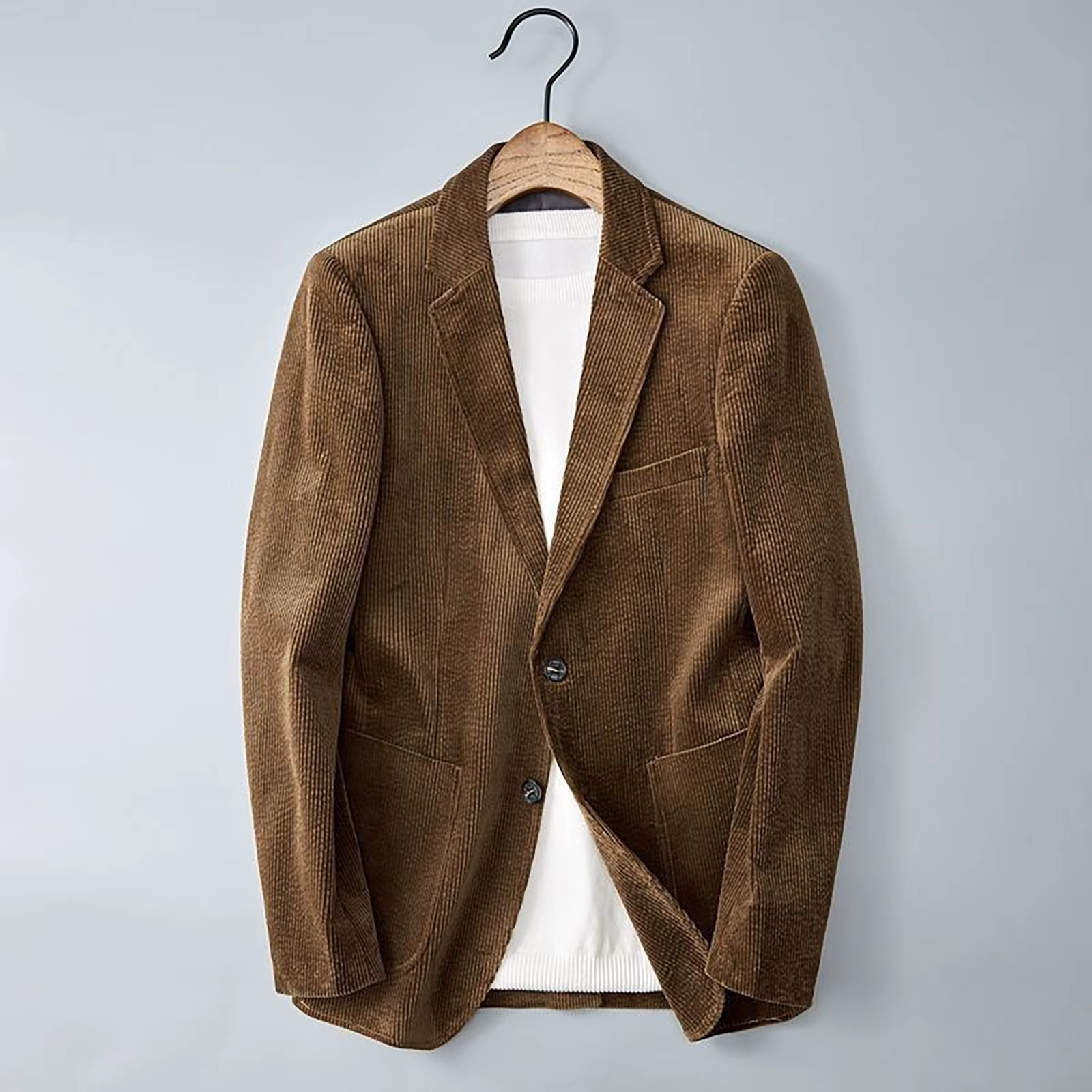 CORDUROY LAPEL JACKET