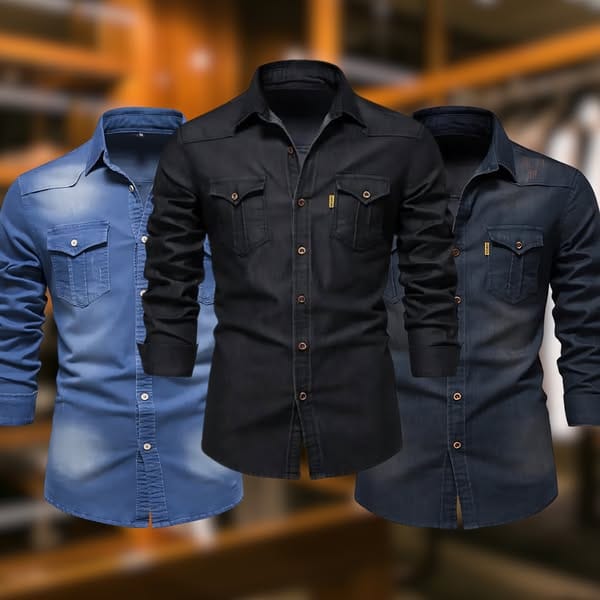 Denim™ – Classic Western Shirt
