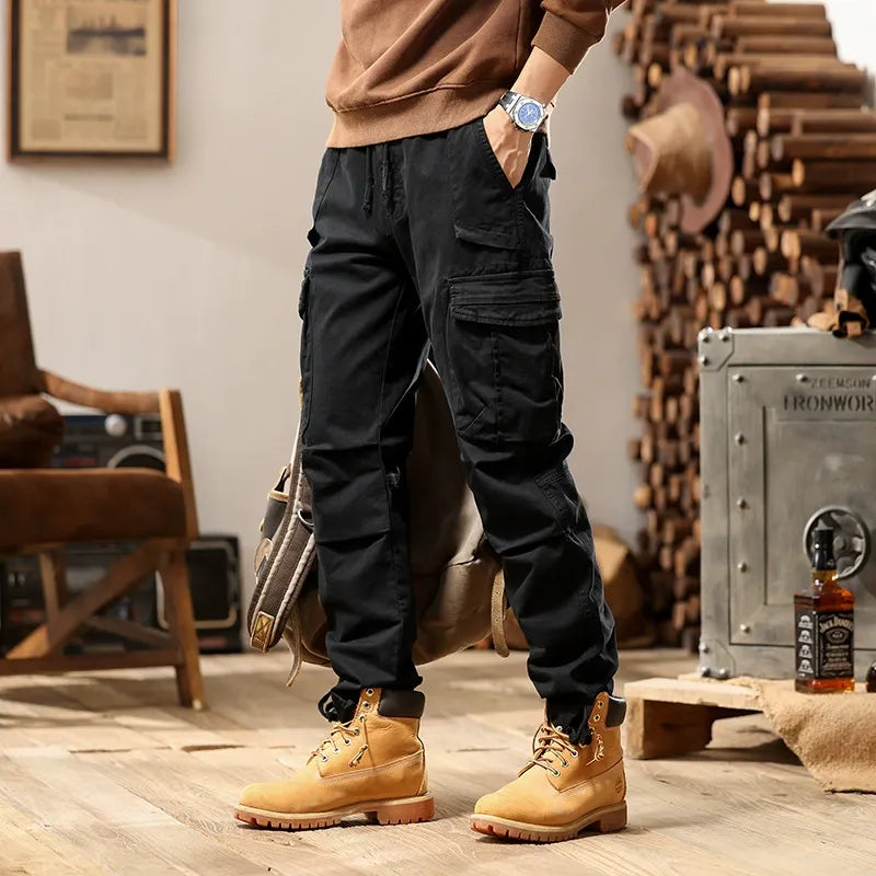 MULTI-POCKET CASUAL PANTS