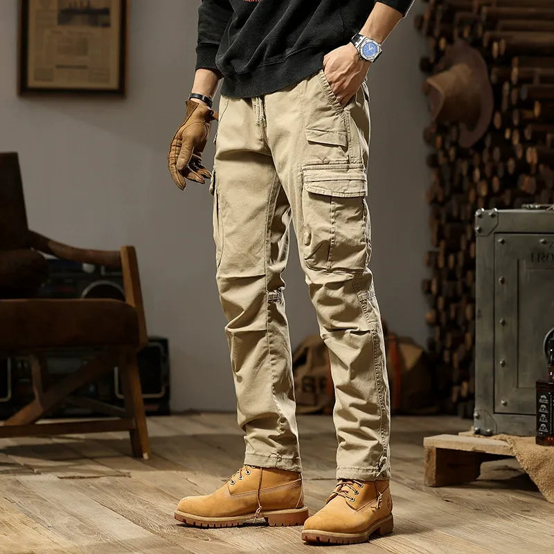 MULTI-POCKET CASUAL PANTS