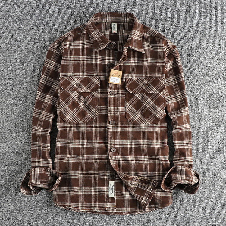 RETRO PLAID SHIRT