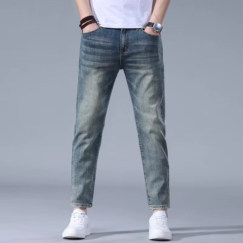 CROPPED SLIM JEANS