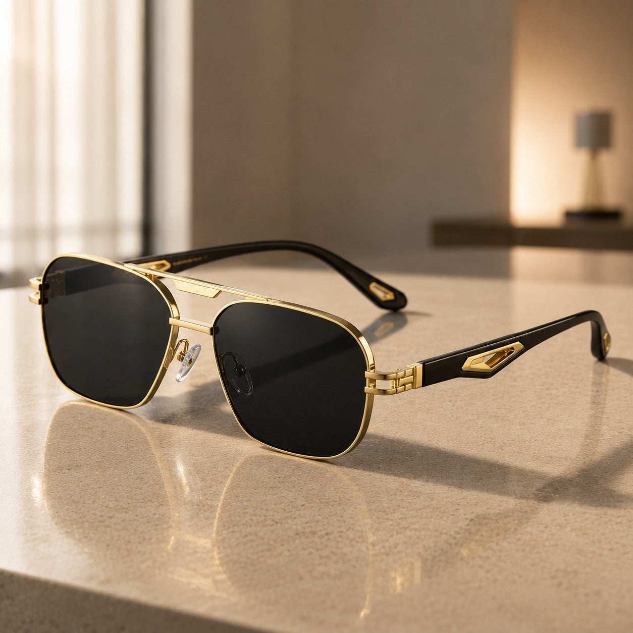 ALLOY FRAME SUNGLASSES