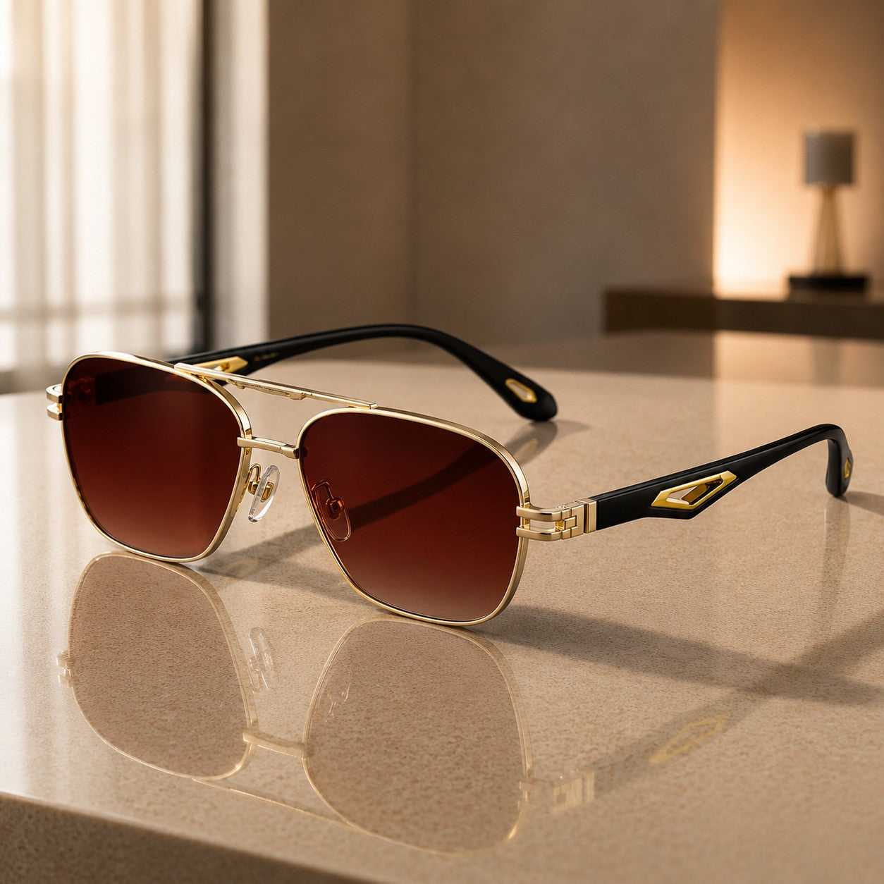 ALLOY FRAME SUNGLASSES