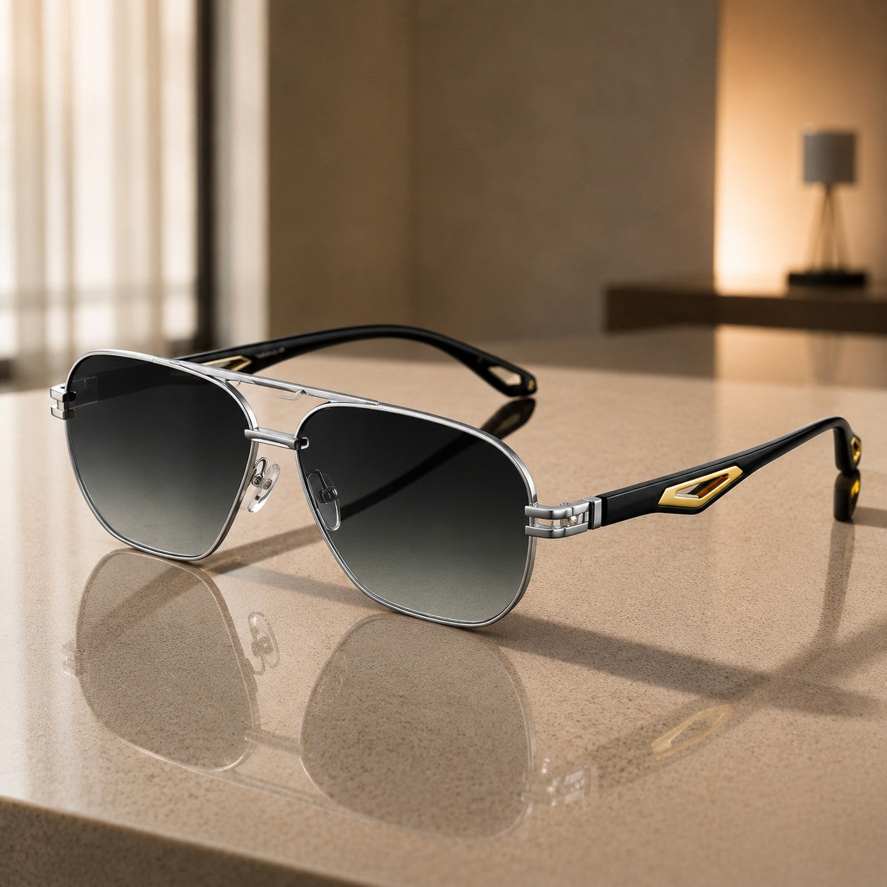 ALLOY FRAME SUNGLASSES