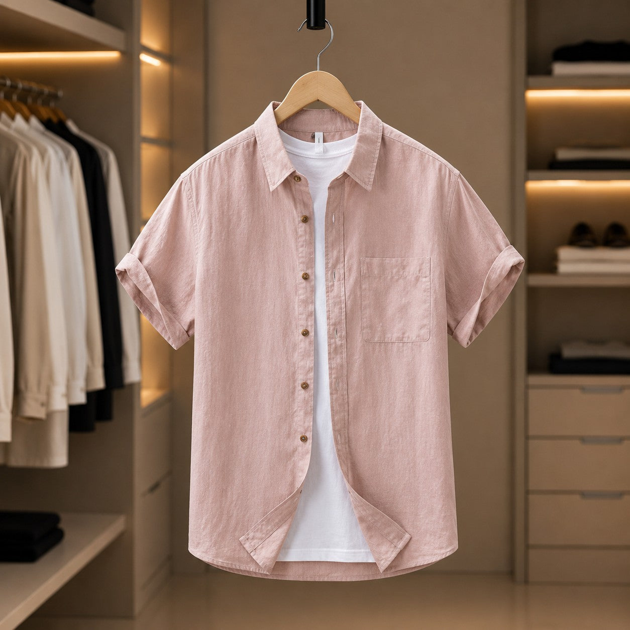 AMALFI PURE LINEN TOP