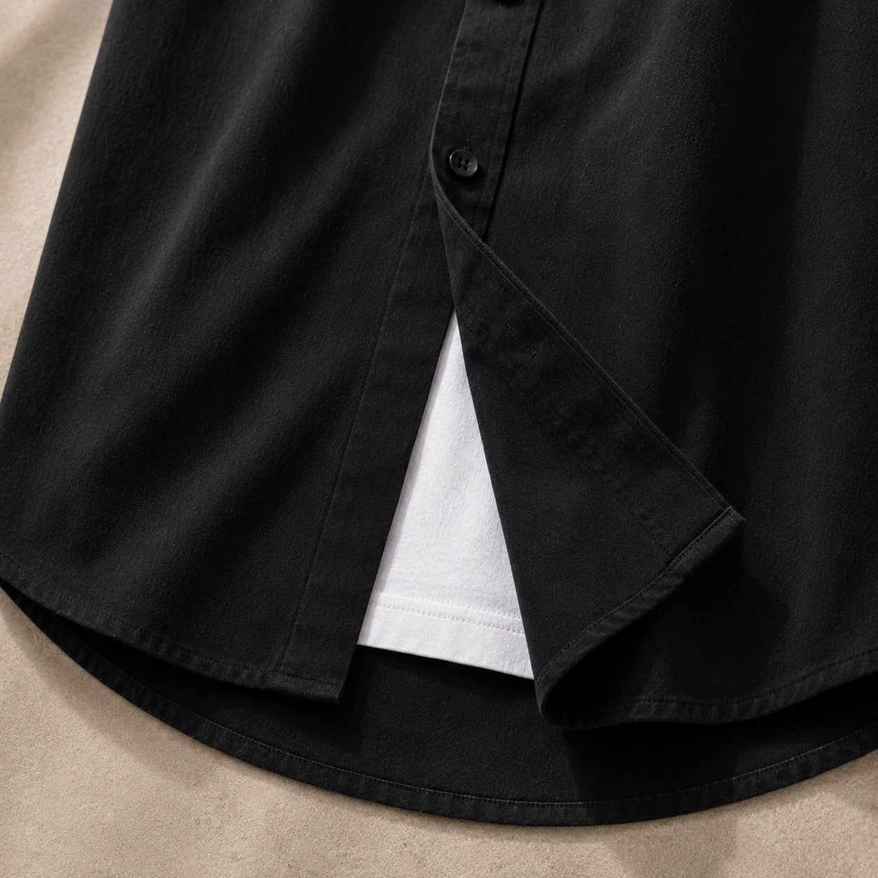 AZTEC PATCH CORD OVERSHIRT