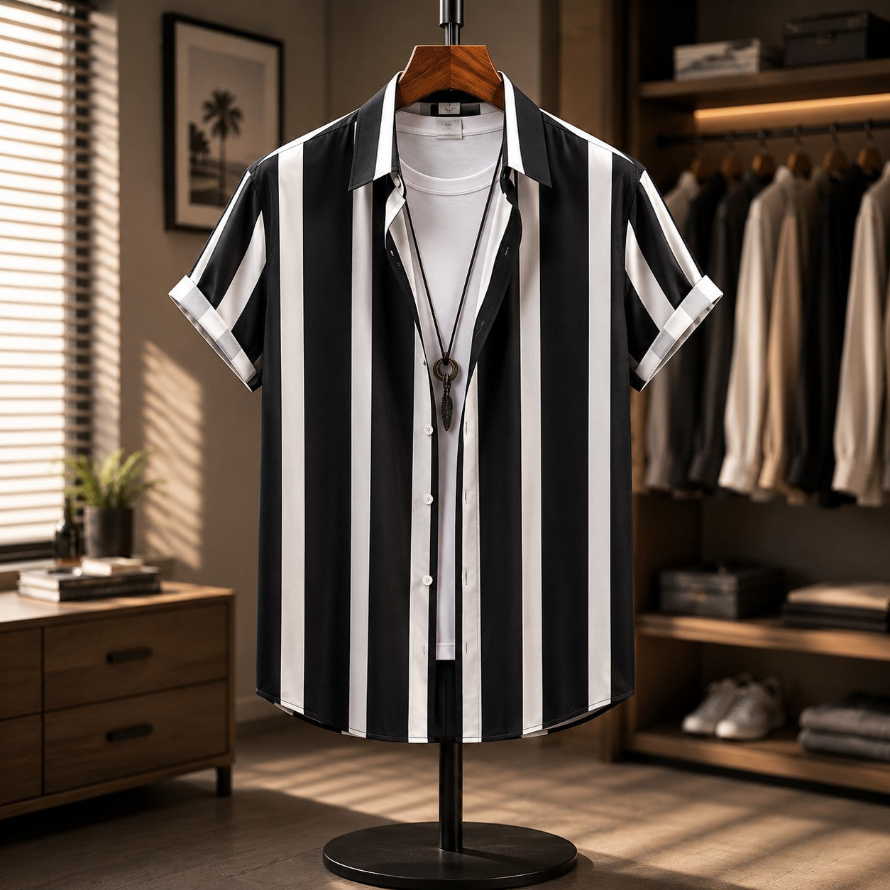 BOLD SHORT SLEEVE SHIRT