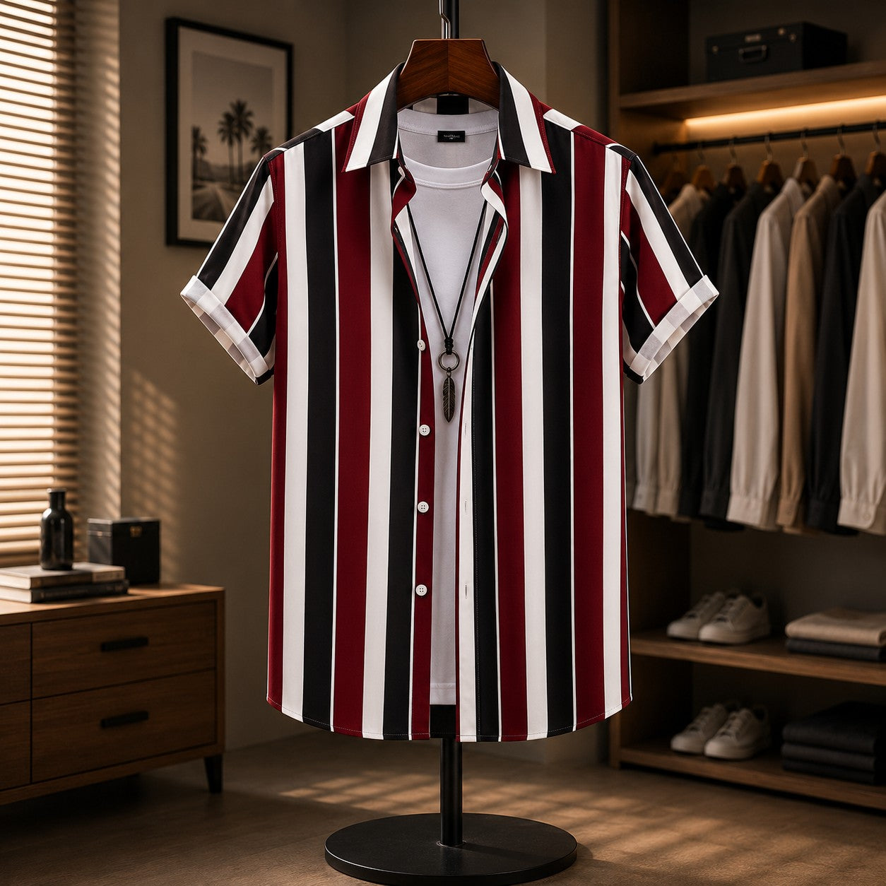 BOLD SHORT SLEEVE SHIRT