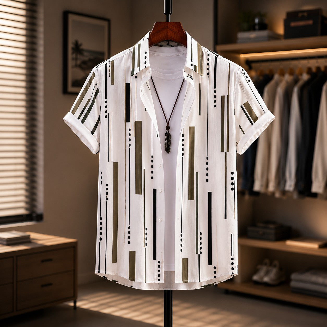 BOLD SHORT SLEEVE SHIRT