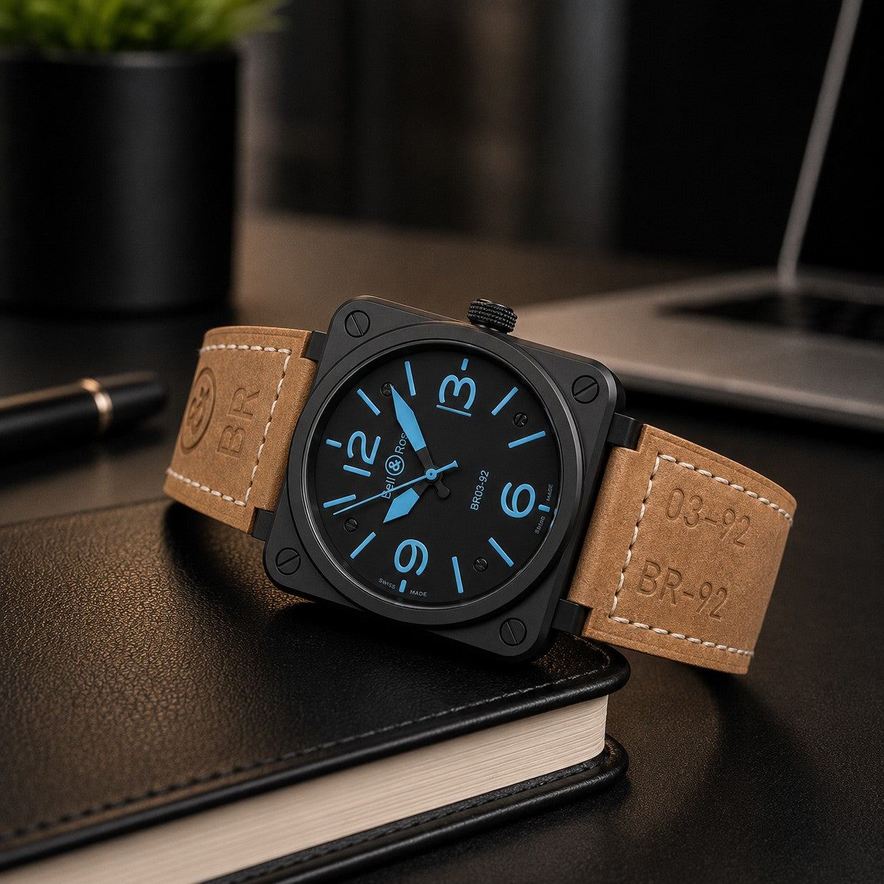 BOLD SQUARE AUTOMATIC WATCH