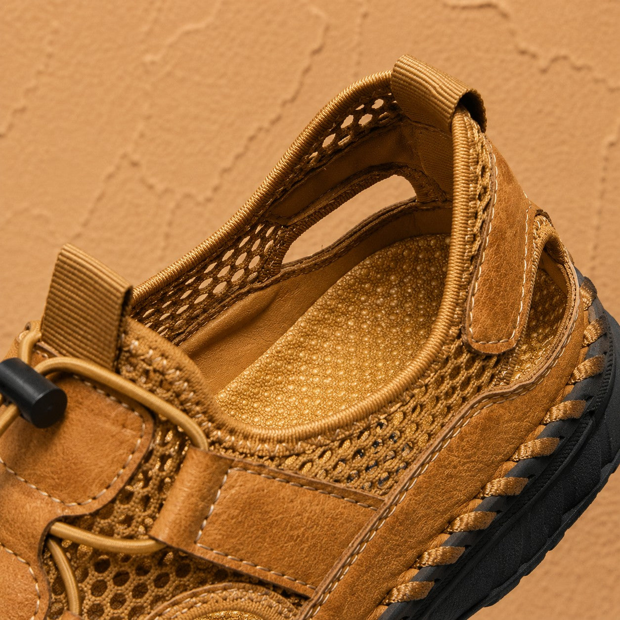 BREATHABLE COWHIDE TRAIL LOAFERS
