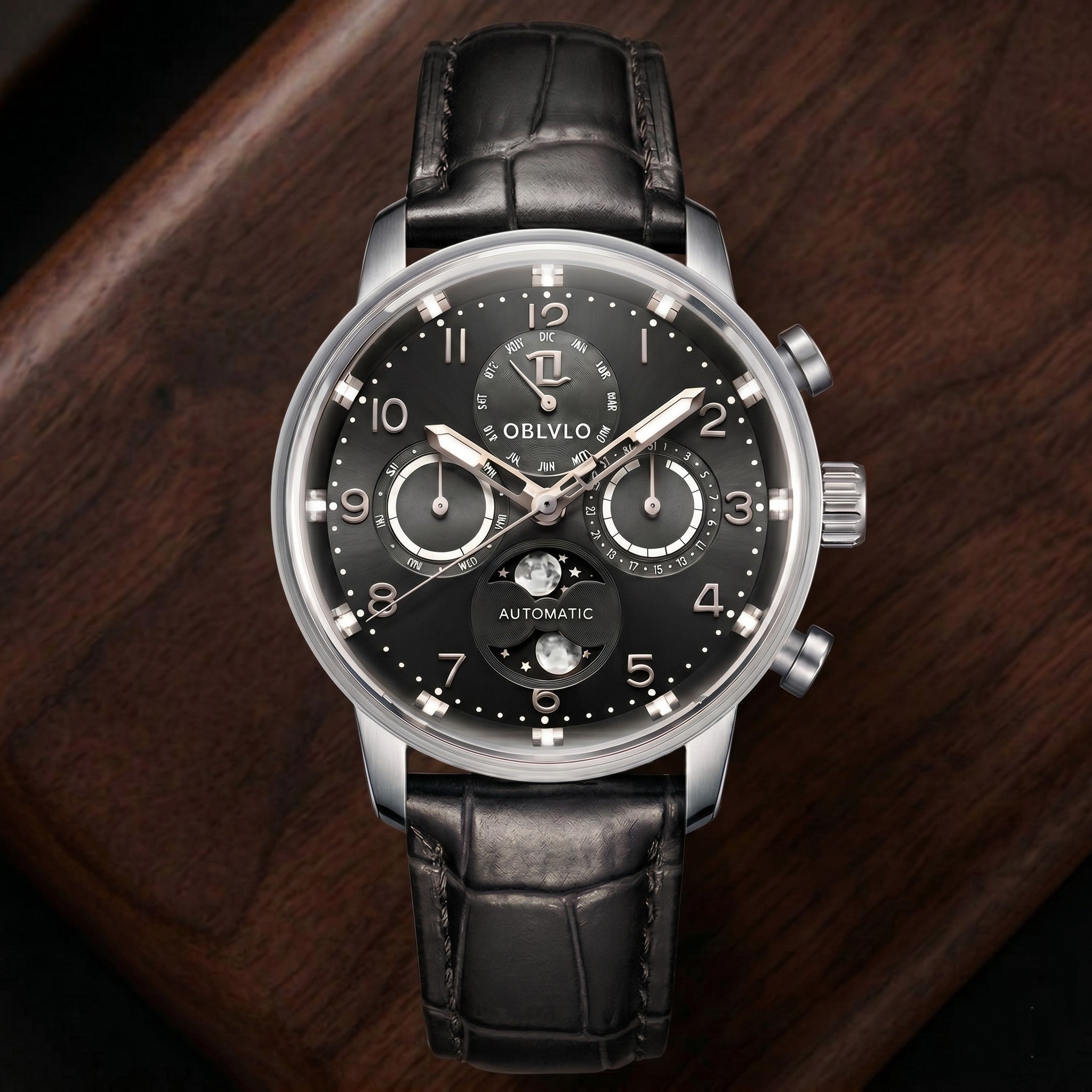 SAPPHIRE MOONPHASE WATCH