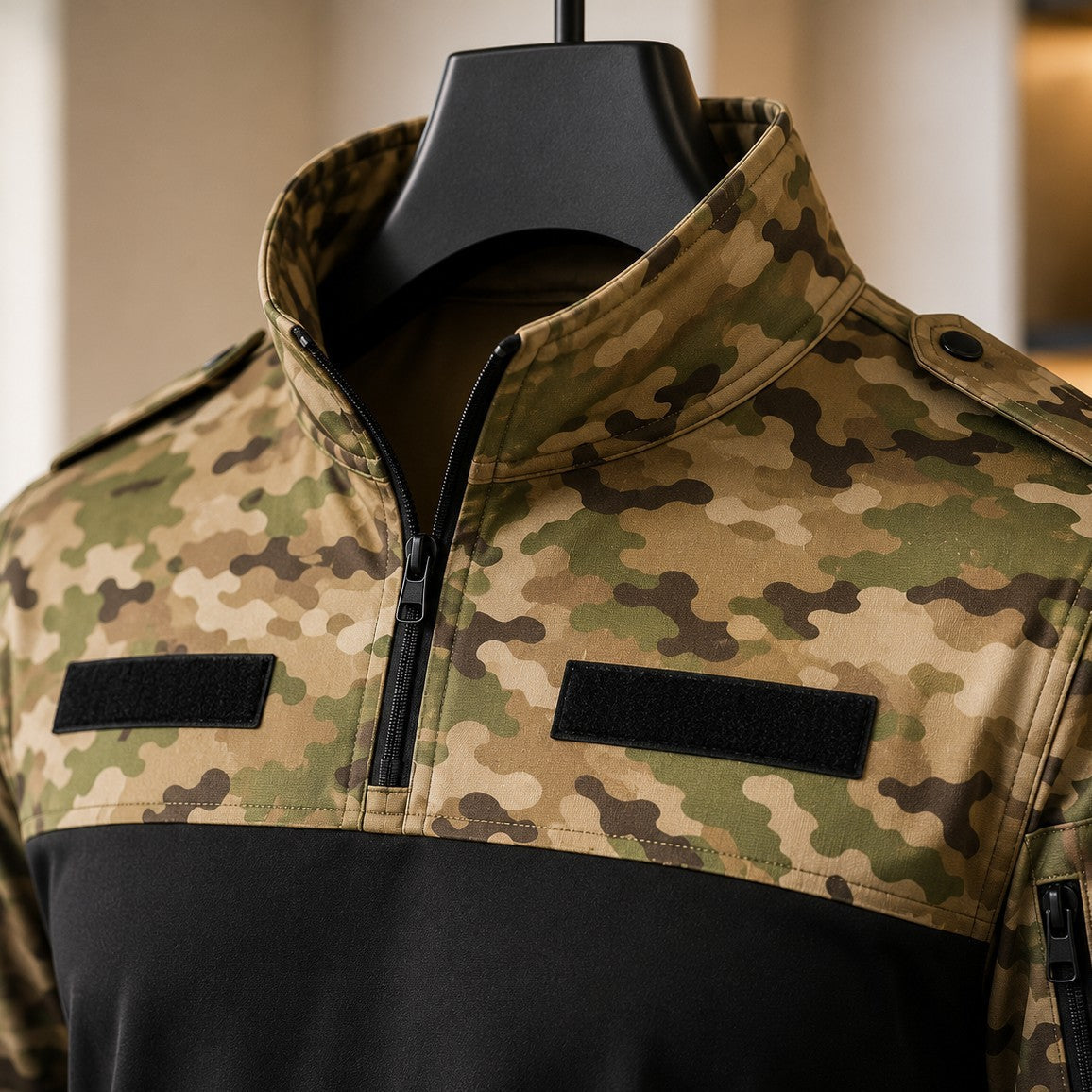 CAMO COMBAT SHORT SLEEVE