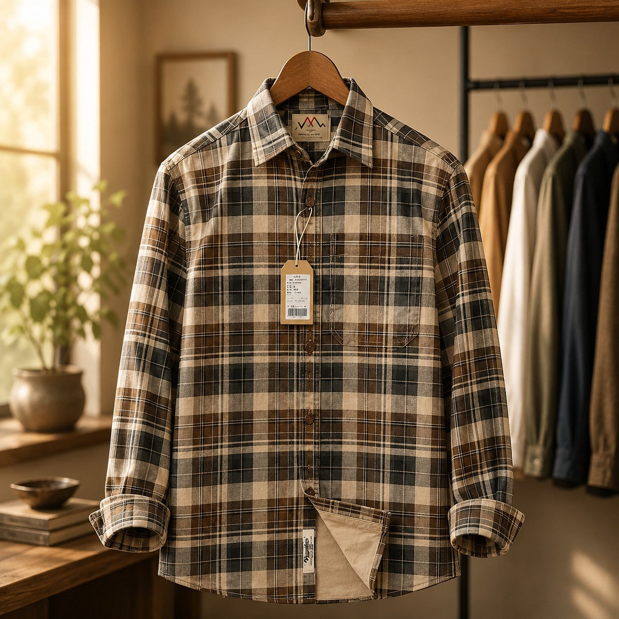 CLASSIC PLAID WORK SHIRT