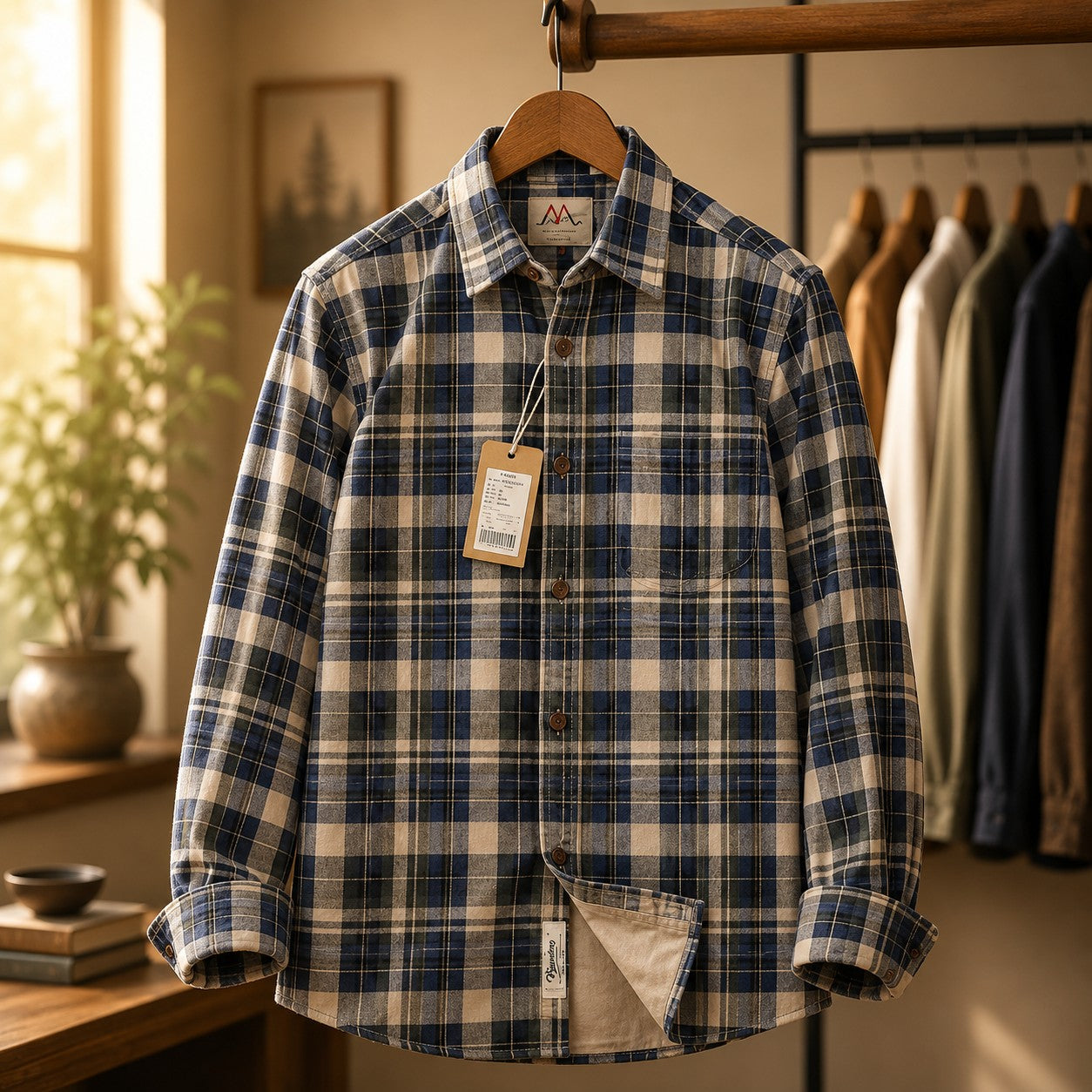 CLASSIC PLAID WORK SHIRT