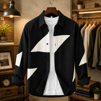 CONTRAST PANEL SHIRT I